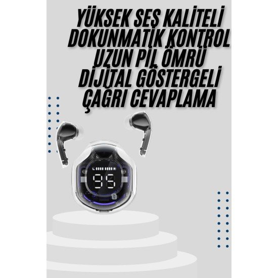 2025 Model Kablosuz Bluetooth Kulaklık ANC ENC Destekli HİFİ Stereo