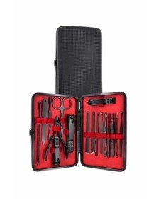 17 Parça Manikür Pedikür Seti El Ayak Bakım Seti Tırnak Makası Törpü