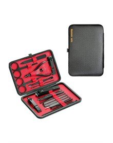 17 Parça Manikür Seti El ve Ayak Bakımı Törpü Cımbız Tırnak Temizleme