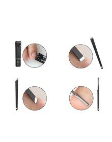 17 Parça Manikür Seti Taşınabilir Özel Çantalı El ve Ayak Bakımı Tırnak Batığı Temizleme