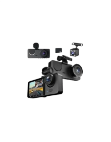 170° Geniş Açı Ön-Arka-İç Kamera Seti – Tam Kapsamlı Araç Güvenliği