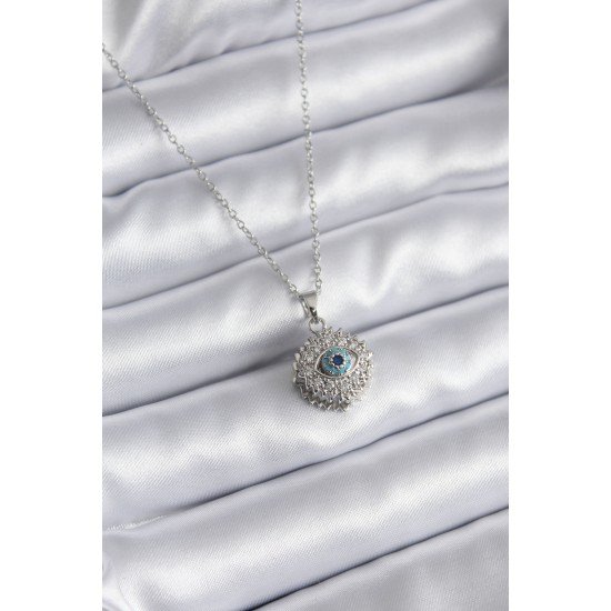 316L Çelik Gold Renk Zirkon Taşlı Göz Model Kadın Kolye 316L Çelik Gold Renk Zirkon Taşlı Göz Model Kadın Kolye