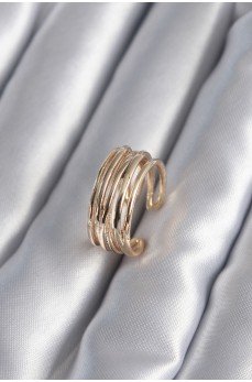 Gold Renk Ayarlanabilir Kadın Yüzük