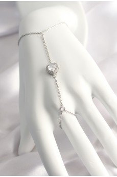 316L Çelik Gümüş Renk Kalp Model Şahmeran