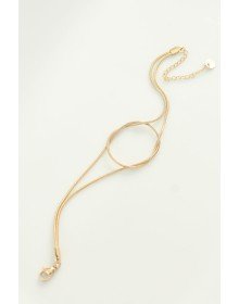 316L Çelik Gold Renk Düğüm Model Bileklik