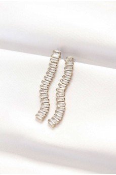 316L Çelik Gold Renk Su Yolu Küpe