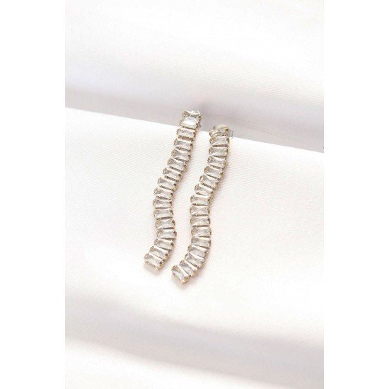 316L Çelik Gold Renk Su Yolu Küpe 316L Çelik Gold Renk Su Yolu Küpe