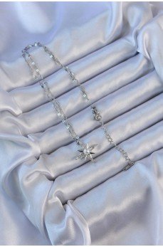 316L Çelik Zincir Gümüş Renk Baget Taşlı İnci Detay Kutup Yıldızı Kolye 316L Çelik Zincir Gümüş Renk Baget Taşlı İnci Detay Kutup Yıldızı Kolye