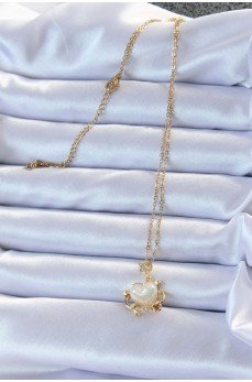 316L Çelik Zincir Altın Renk Zirkon Taşlı Gezegen Görünümlü Kalp Kolye 316L Çelik Zincir Altın Renk Zirkon Taşlı Gezegen Görünümlü Kalp Kolye