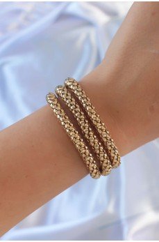 Altın Renk Çoklu Kadın Bileklik Altın Renk Çoklu Kadın Bileklik