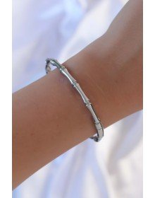 316L Çelik Gümüş Renk Kemik Model Bileklik
