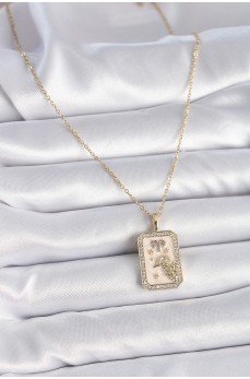 316L Çelik Gold Renk Zincir Koç Burcu Zirkon Taşlı Kadın Kolye 316L Çelik Gold Renk Zincir Koç Burcu Zirkon Taşlı Kadın Kolye