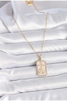 316L Çelik Gold Renk Zincir Yengeç Burcu Zirkon Taşlı Kadın Kolye 316L Çelik Gold Renk Zincir Yengeç Burcu Zirkon Taşlı Kadın Kolye