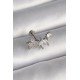 316L Çelik Gümüş Renk Zirkon Taşlı Yıldız Model Tragus Piercing