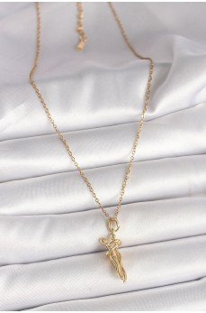 316L Çelik Gold Renk Zincir Sarılma Model Kadın Kolye 316L Çelik Gold Renk Zincir Sarılma Model Kadın Kolye