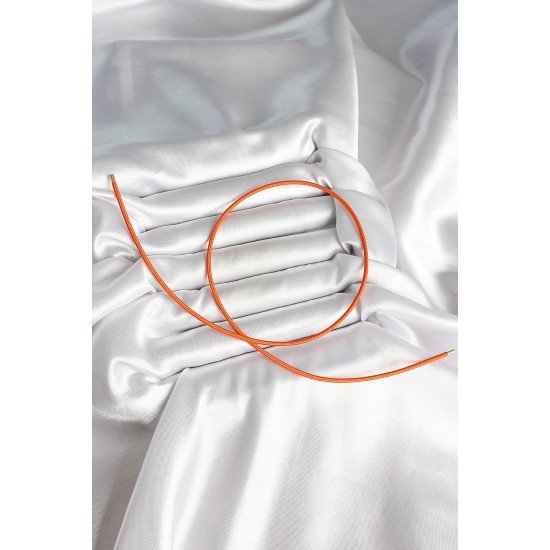 Mıknatıslı Turuncu Renk Sarmal Kadın Bileklik Mıknatıslı Turuncu Renk Sarmal Kadın Bileklik