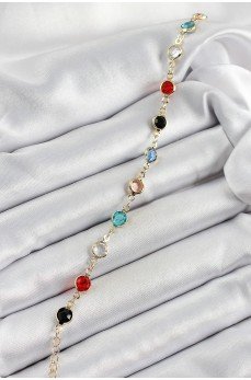 Pirinç Asorti Model Gold Renk Zirkon Taşlı Kadın Bileklik Pirinç Asorti Model Gold Renk Zirkon Taşlı Kadın Bileklik