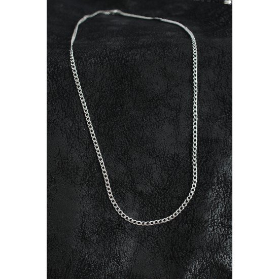 316L Çelik İnce Klasik Zincir Model Gümüş Renk Erkek Kolye 316L Çelik İnce Klasik Zincir Model Gümüş Renk Erkek Kolye