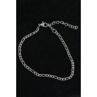 316L Çelik Figaro Model Gümüş Renk Erkek Bileklik