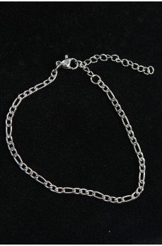 316L Çelik Figaro Model Gümüş Renk Erkek Bileklik