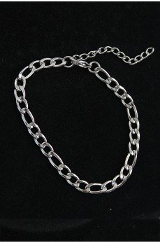 316L Çelik Klasik Model Gümüş Renk Erkek Bileklik