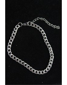 316L Çelik Klasik Model Gümüş Renk Erkek Bileklik