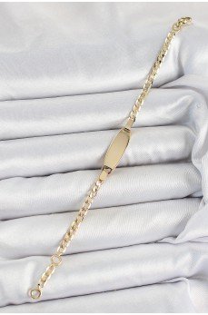 Pirinç Oval Model Gold Renk Xuping Bebek Künyesi