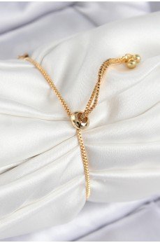 Pirinç Zirkon Taşlı Kare Model Gold Renk Asansörlü Kadın Bileklik