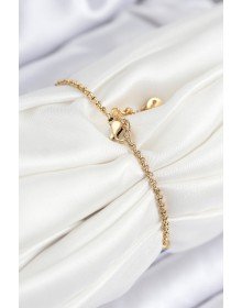 316L Çelik Nazar Boncuğu Model Gold Renk Kadın Bileklik