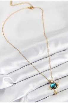 316L Çelik Zirkon Taşlı Gezegen Model Gold Renk Kadın Kolye 316L Çelik Zirkon Taşlı Gezegen Model Gold Renk Kadın Kolye