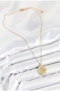 316L Çelik Zirkon Taşlı Ay Ve Güneş Model Gold Renk Kadın Kolye 316L Çelik Zirkon Taşlı Ay Ve Güneş Model Gold Renk Kadın Kolye