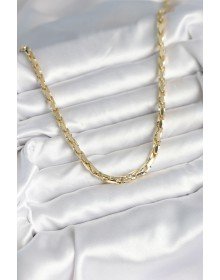 Pirinç Gold Renk 60 cm Zincir Kadın Kolye