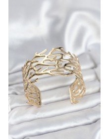 Pirinç Gold Renk Vintage Model Kadın Bileklik