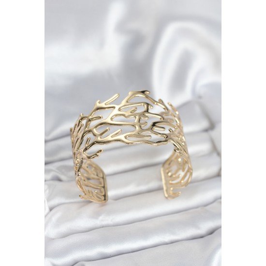 Pirinç Gold Renk Vintage Model Kadın Bileklik Pirinç Gold Renk Vintage Model Kadın Bileklik