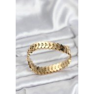 316L Çelik Başak Model Kadın Kelepçe Bileklik