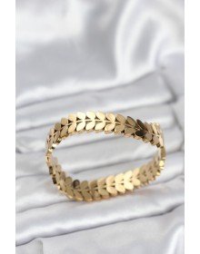 316L Çelik Başak Model Kadın Kelepçe Bileklik