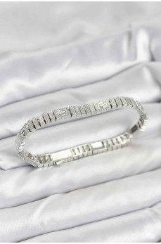 Gümüş Renk VIP Seri Bileklik