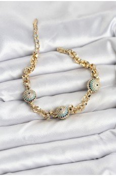 Xuping VIP Nazarlı Gold Renk Bileklik Xuping VIP Nazarlı Gold Renk Bileklik