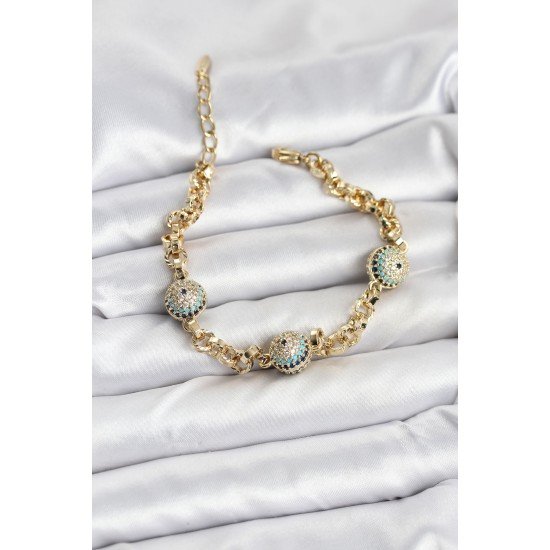 Xuping VIP Nazarlı Gold Renk Bileklik Xuping VIP Nazarlı Gold Renk Bileklik