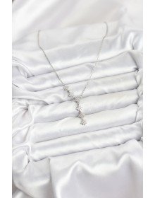 316L Çelik Zincir Gümüş Renk Kutup Yıldızı Model Kadın Kolye