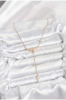 316L Çelik Zincir Gold Renk Yıldız Model Y Kadın Kolye 316L Çelik Zincir Gold Renk Yıldız Model Y Kadın Kolye