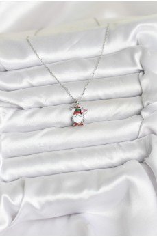 316L Çelik Zincir Gümüş Renk Yılbaşı Teması Kadın Kolye 316L Çelik Zincir Gümüş Renk Yılbaşı Teması Kadın Kolye