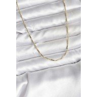 14K Gold Renk Kaplama Zincir Model CM Kadın Kolye 14K Gold Renk Kaplama Zincir Model CM Kadın Kolye