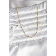 14K Gold Renk Kaplama Burgu Model CM Kadın Kolye