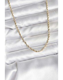 14K Gold Renk Kaplama Burgu Model CM Kadın Kolye