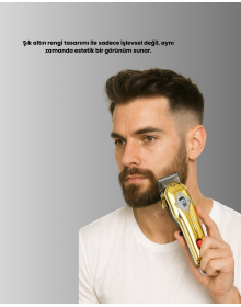 1800 mAh Bataryalı Uzun Kullanım Süreli Şarjlı Tıraş Makinesi