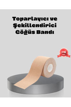 Suya Dayanıklı Görünmez Göğüs Bandı – Pamuklu ve Esnek Destek Bandı