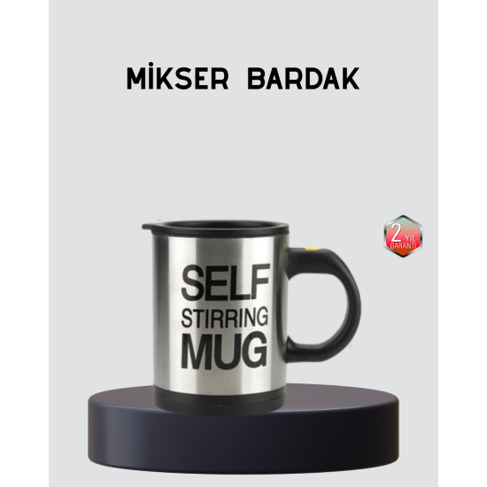 Otomatik Karıştıran Akıllı Kupa – Paslanmaz Çelik, Isı Korumalı Otomatik Karıştıran Akıllı Kupa – Paslanmaz Çelik, Isı Korumalı