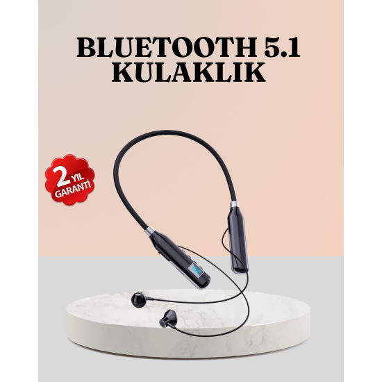 Suya Dayanıklı Manyetik Spor ve Günlük Kullanım Kulaklığı