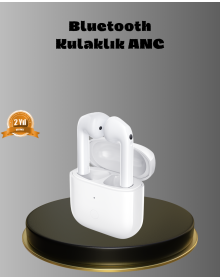 Kablosuz Bluetooth Kulaklık 5.0 18 Saat Kullanım Dinamik Sürücü Siyah